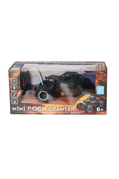 Kumandalı Şarjlı Rock Crewler 1:20