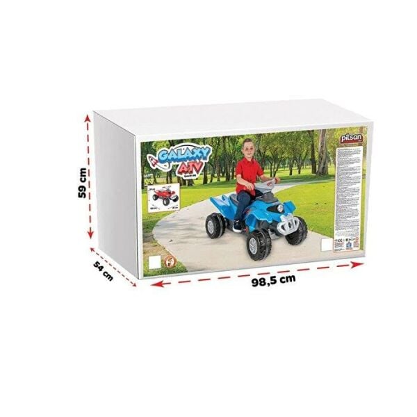 Galaxy Pedallı Atv Mavi