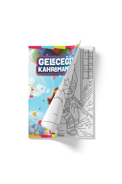 Boyama Kitabı - Geleceğin Kahramanları - 24 Sayfa