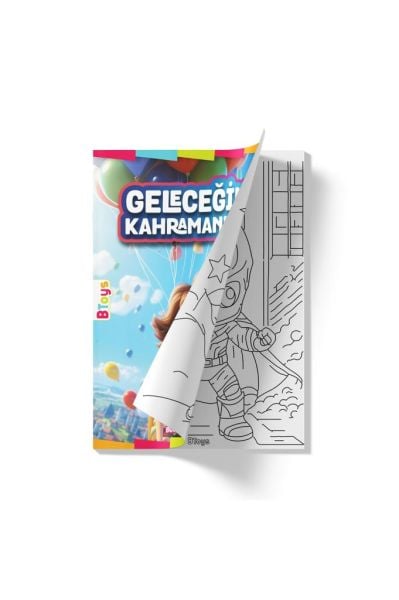 Boyama Kitabı - Geleceğin Kahramanları - 24 Sayfa