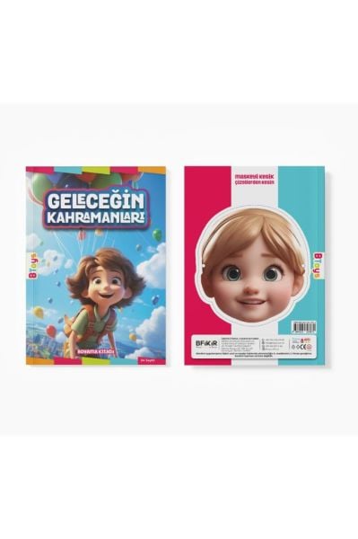 Boyama Kitabı - Geleceğin Kahramanları - 24 Sayfa