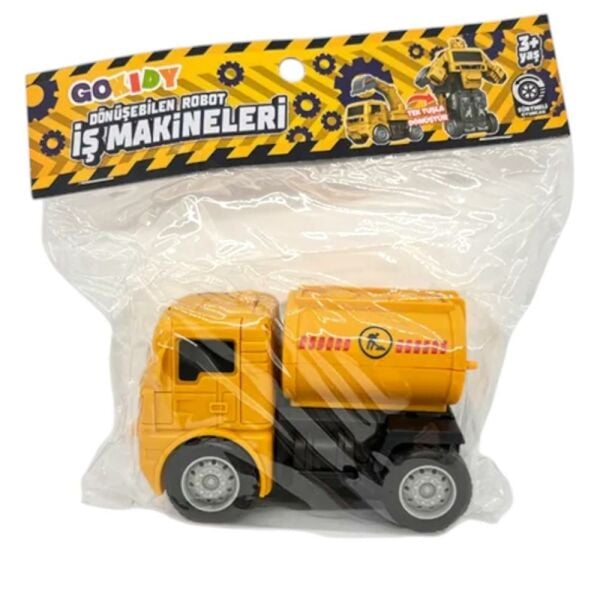 Sürtmeli Dönüşebilen İş Makinası( Mikser-Kamyon-Kepçe-Tanker)
