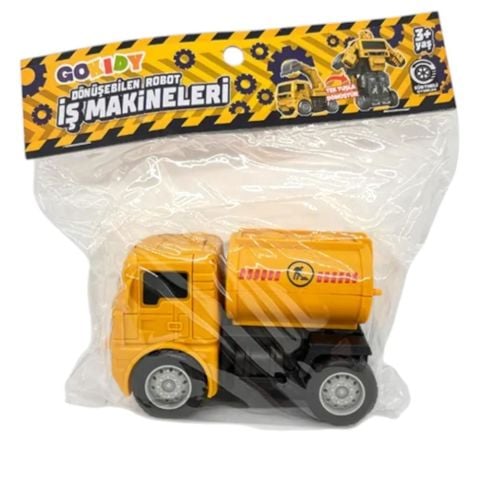 Sürtmeli Dönüşebilen İş Makinası( Mikser-Kamyon-Kepçe-Tanker)