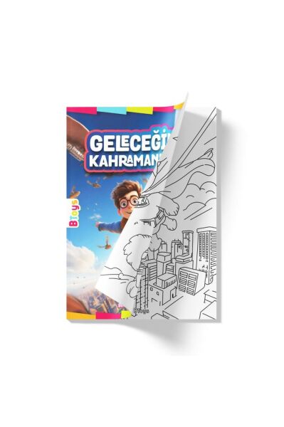 Boyama Kitabı - Geleceğin Kahramanları - 32 Sayfa