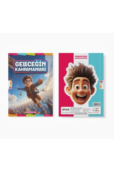 Boyama Kitabı - Geleceğin Kahramanları - 32 Sayfa
