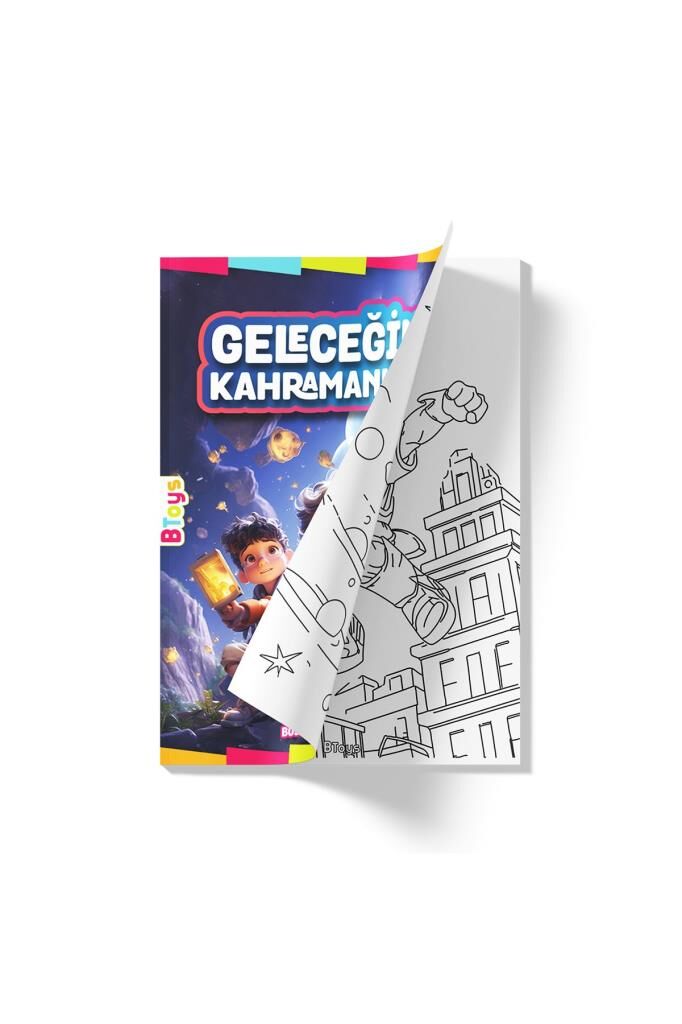 Boyama Kitabı - Geleceğin Kahramanları - 48 Sayfa