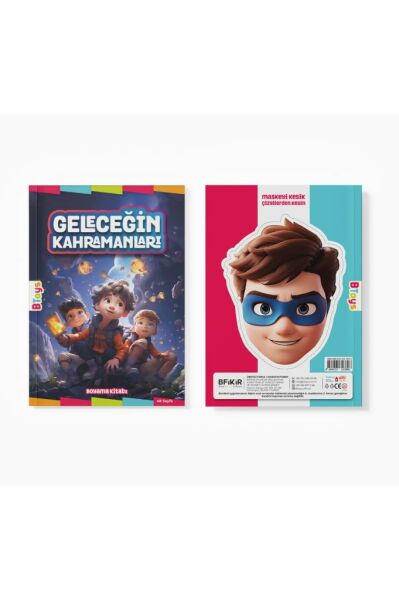 Boyama Kitabı - Geleceğin Kahramanları - 48 Sayfa