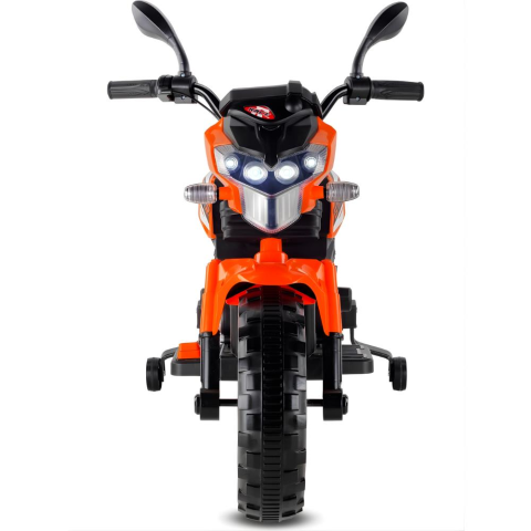 Babyhope 447 Motocross Akülü Motorsiklet 12V Turuncu