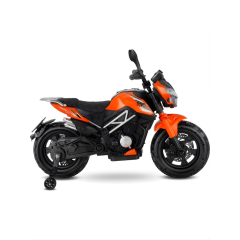 Babyhope 447 Motocross Akülü Motorsiklet 12V Turuncu