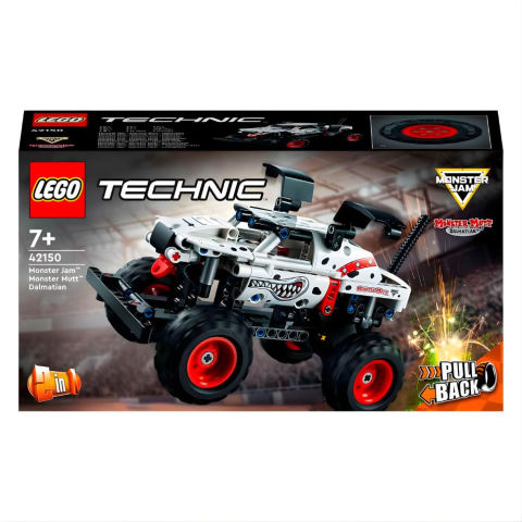 LEGO Technic Monster Jam Monster Mutt Dalmaçyalı 42150 7 Yaş ve Üzeri Çocuklar için Kamyonlu Oyuncak Yapım Seti (244 Parça)