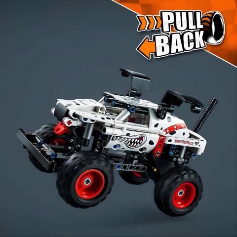 LEGO Technic Monster Jam Monster Mutt Dalmaçyalı 42150 7 Yaş ve Üzeri Çocuklar için Kamyonlu Oyuncak Yapım Seti (244 Parça)