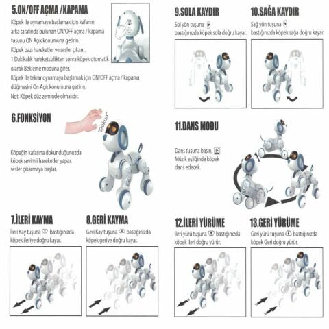 Uzaktan Kumandalı İnteraktif Akıllı Robot