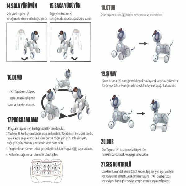 Uzaktan Kumandalı İnteraktif Akıllı Robot