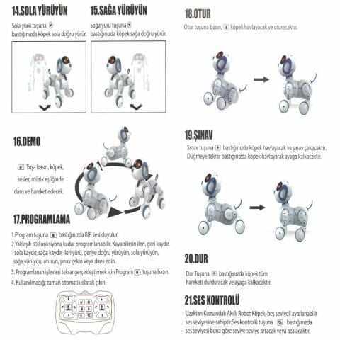 Uzaktan Kumandalı İnteraktif Akıllı Robot