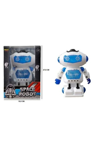 Yürüyen Sesli Işıklı Robot 27 Cm Fab.118