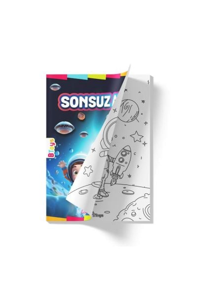 Boyama Kitabı - Sonsuz Ay - 16 Sayfa