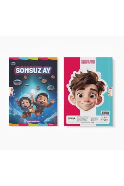 Boyama Kitabı - Sonsuz Ay - 16 Sayfa