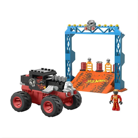 Mega Bloks Hot Wheels Smash N Crash Bone Shaker Çarpışma Pisti HKF87
