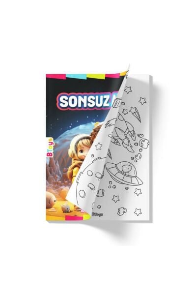 Boyama Kitabı - Sonsuz Ay - 24 Sayfa