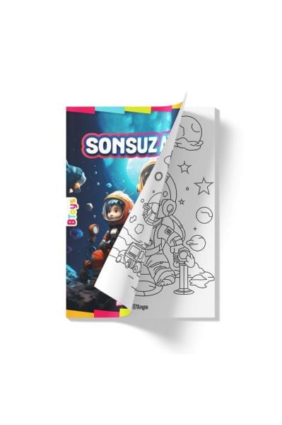 Boyama Kitabı - Sonsuz Ay - 32 Sayfa
