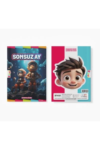 Boyama Kitabı - Sonsuz Ay - 32 Sayfa
