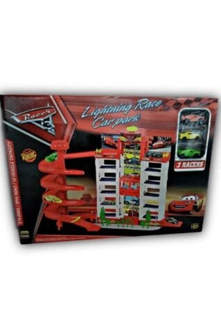 Toysan Cars Racer Asansörlü Garaj Seti-55