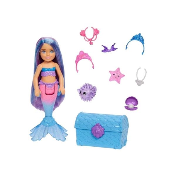 Barbie Chelsea Deniz Kızı Bebeği HHG57 Kartela