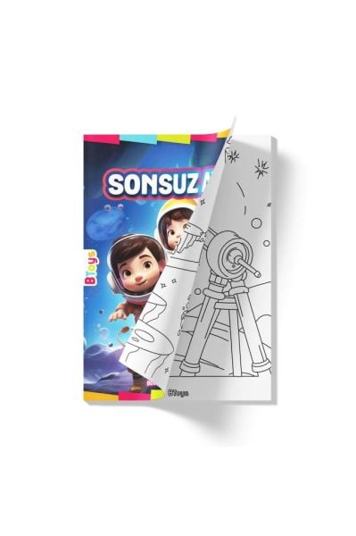Boyama Kitabı - Sonsuz Ay - 48 Sayfa