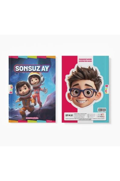 Boyama Kitabı - Sonsuz Ay - 48 Sayfa