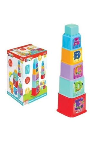 Kare Bultak Kule Çocuk Eğitici Geliştirici Oyuncak Lego