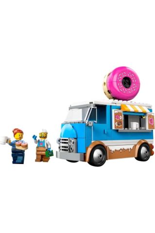LEGO ® City Donut Kamyonu 60452 - 5 Yaş ve Üzeri Çocuklar için Yaratıcı Oyuncak Yapım Seti (196Parça)