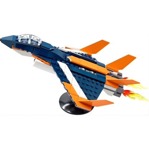 LEGO Creator 3'ü 1 Arada Süpersonik Jet 31126
