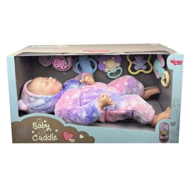 Kutulu 43 Cm Aksesuarlı Gerçekçi Bebek