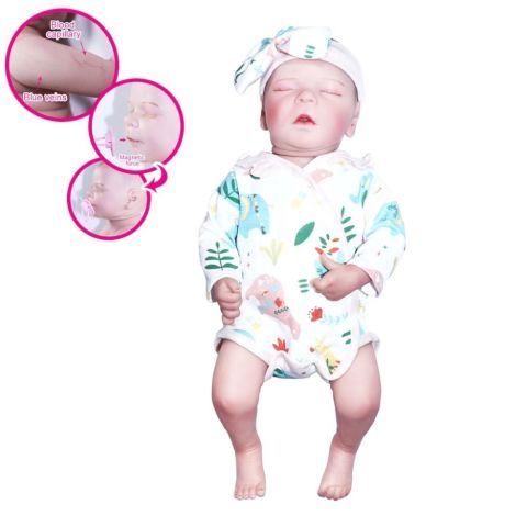 Kutulu 43 Cm Aksesuarlı Gerçekçi Bebek