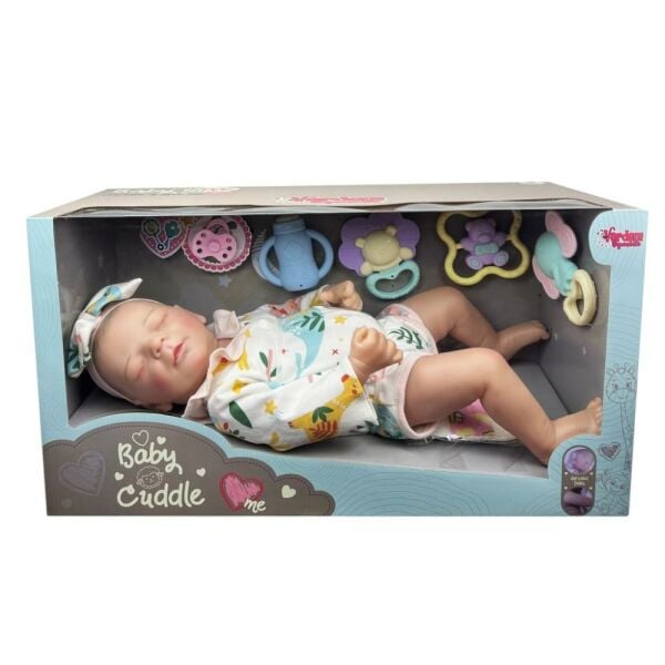 Kutulu 43 Cm Aksesuarlı Gerçekçi Bebek
