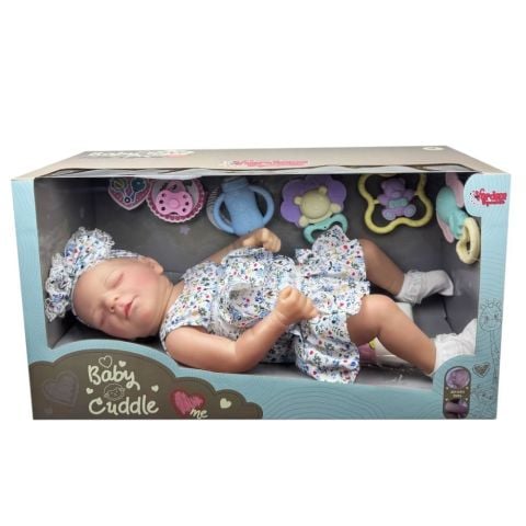 Kutulu 43 Cm Aksesuarlı Gerçekçi Bebek