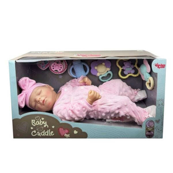 Kutulu 43 Cm Aksesuarlı Gerçekçi Bebek