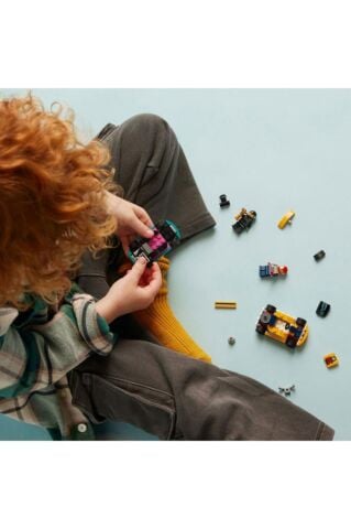 LEGO ® City Go-Kartlar ve Yarış Sürücüleri 60400 - Yaratıcı Oyuncak Yapım Seti (99 Parça)