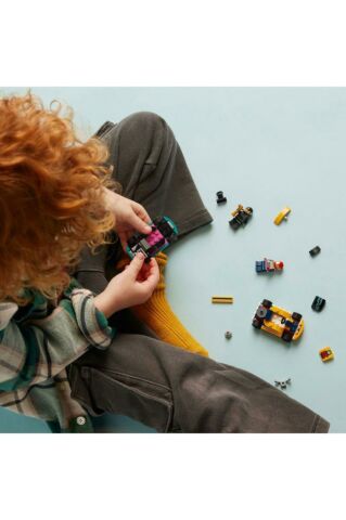 LEGO ® City Go-Kartlar ve Yarış Sürücüleri 60400 - Yaratıcı Oyuncak Yapım Seti (99 Parça)