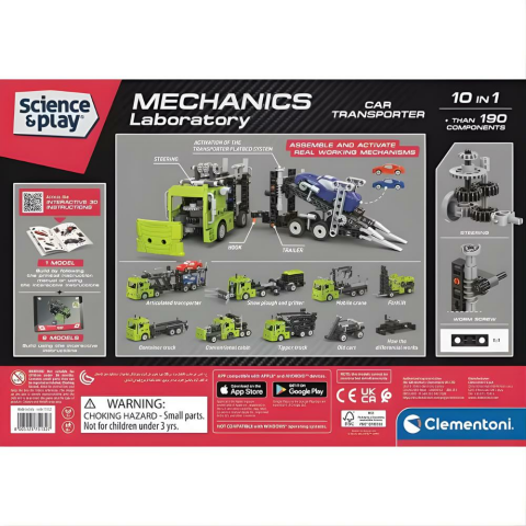 Clementoni Bilim ve Oyun Araba Taşıyıcı
