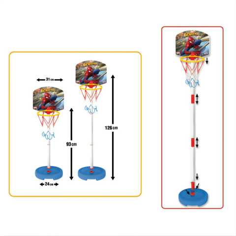 Spiderman Küç.ayaklı Basket Potası