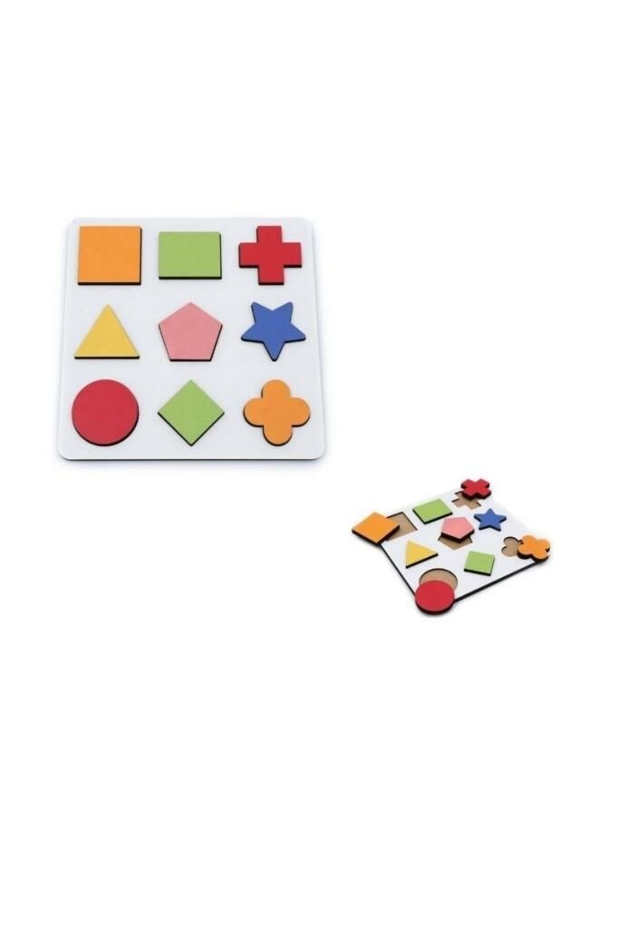 Eğitici Oyuncak Yıldız Geometrik Şekiller