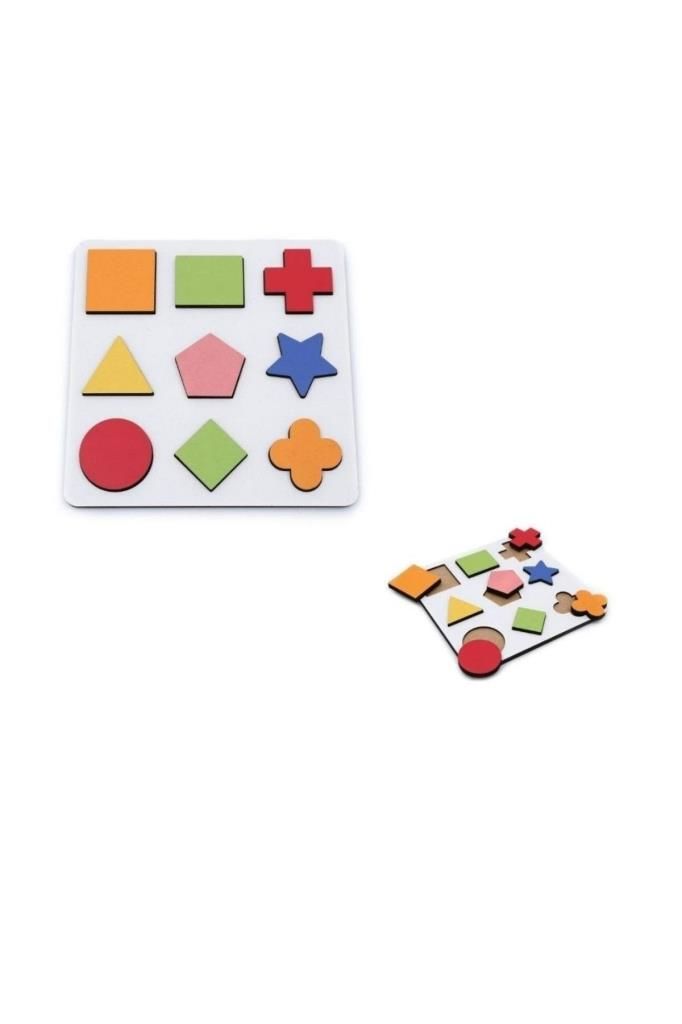 Eğitici Oyuncak Yıldız Geometrik Şekiller