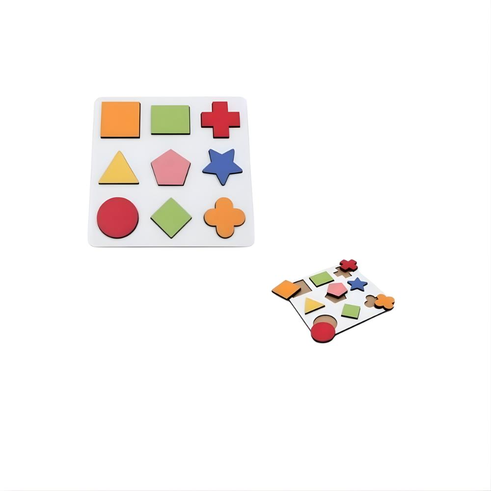 Eğitici Oyuncak Yıldız Geometrik Şekiller