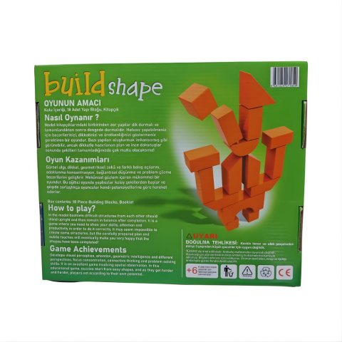 Hobi Dünyası Build Shape (Denge Oyunu)