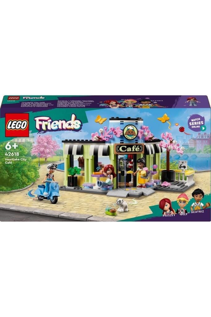 LEGO ® Friends Heartlake City Kafe’si 42618 - 6 Yaş ve Üzeri Oyuncak Yapım Seti (426 Parça)