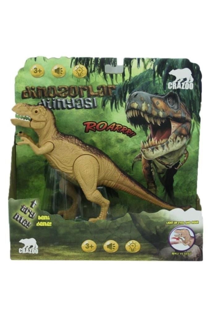 Sesli Işıklı Dinazor Figürü