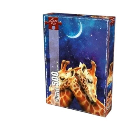Ay Işığındaki Zürafalar 500 Parça Puzzle