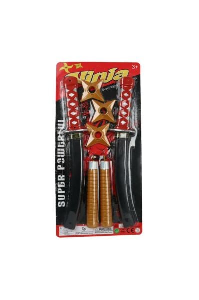 Çift Kılıç Mıncıkalı Ninja Seti
