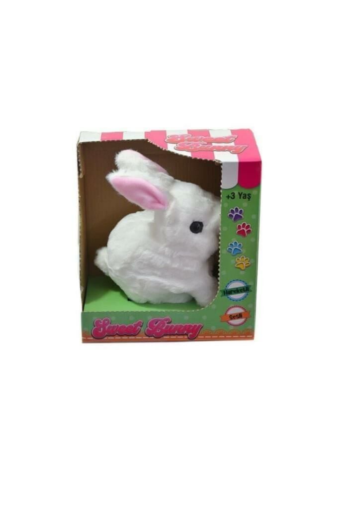 Pilli Peluş Tavşan 40098, Hareketli Sesli Peluş Tavşan